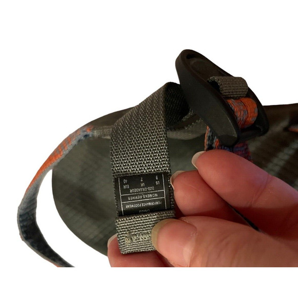 Chaco Z Cloud X2 Sandals Women’s Size 9 Teal Coral Z Cloud Hiking Water - Picture 6 of 8